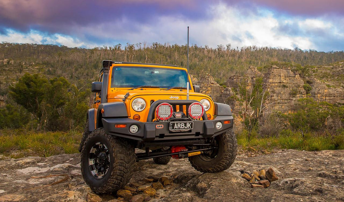 ARB Deluxe satin bumper for Jeep Wrangler JK 2007-2018