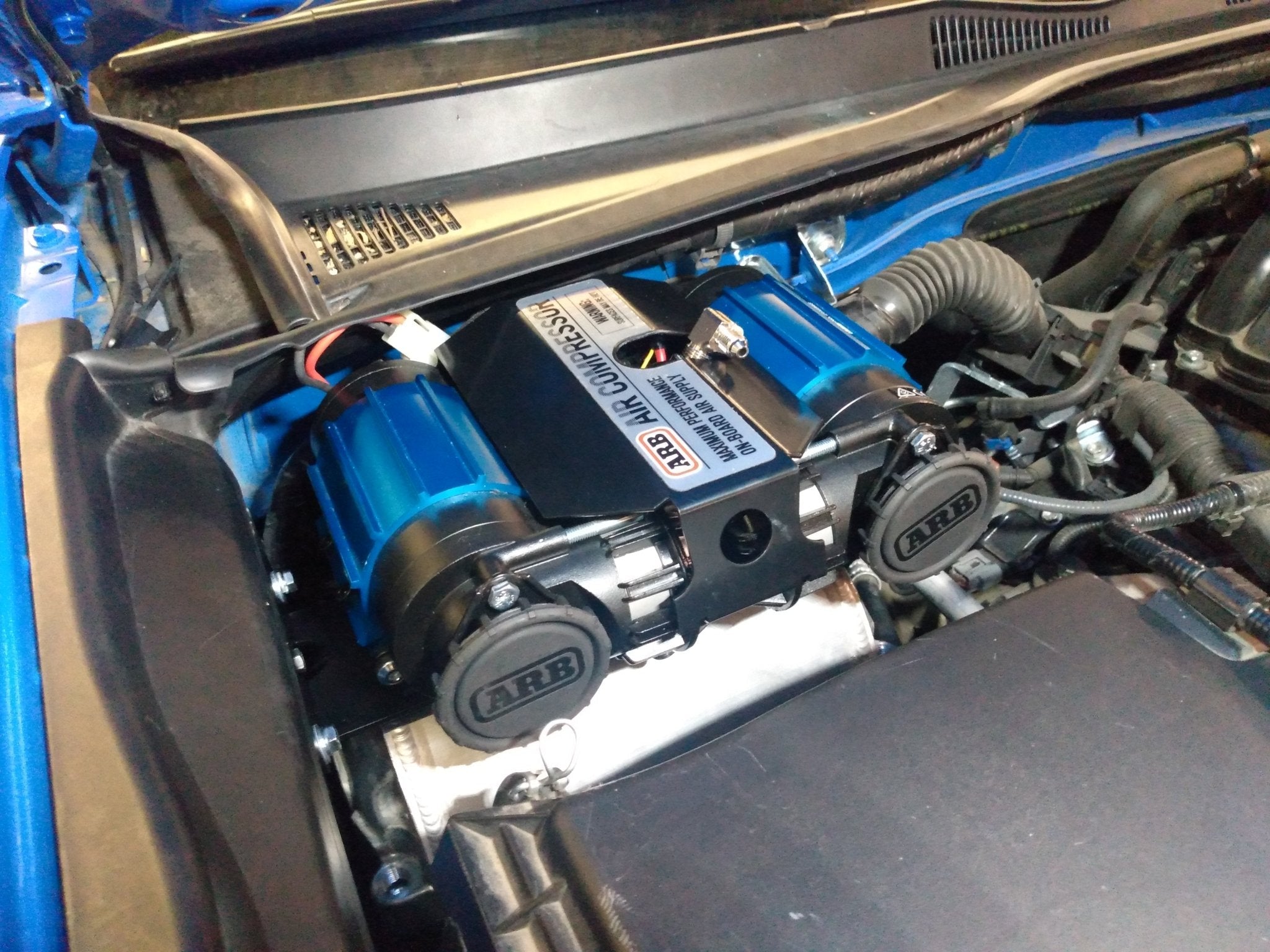 ARB Mounting Bracket (for mounting ARB Twin Air Compressor & 1 Gallon Tank) (ARBTACO3) for Toyota Tacoma Gen 3 (2016-23) & Gen 4 (2024-Current)