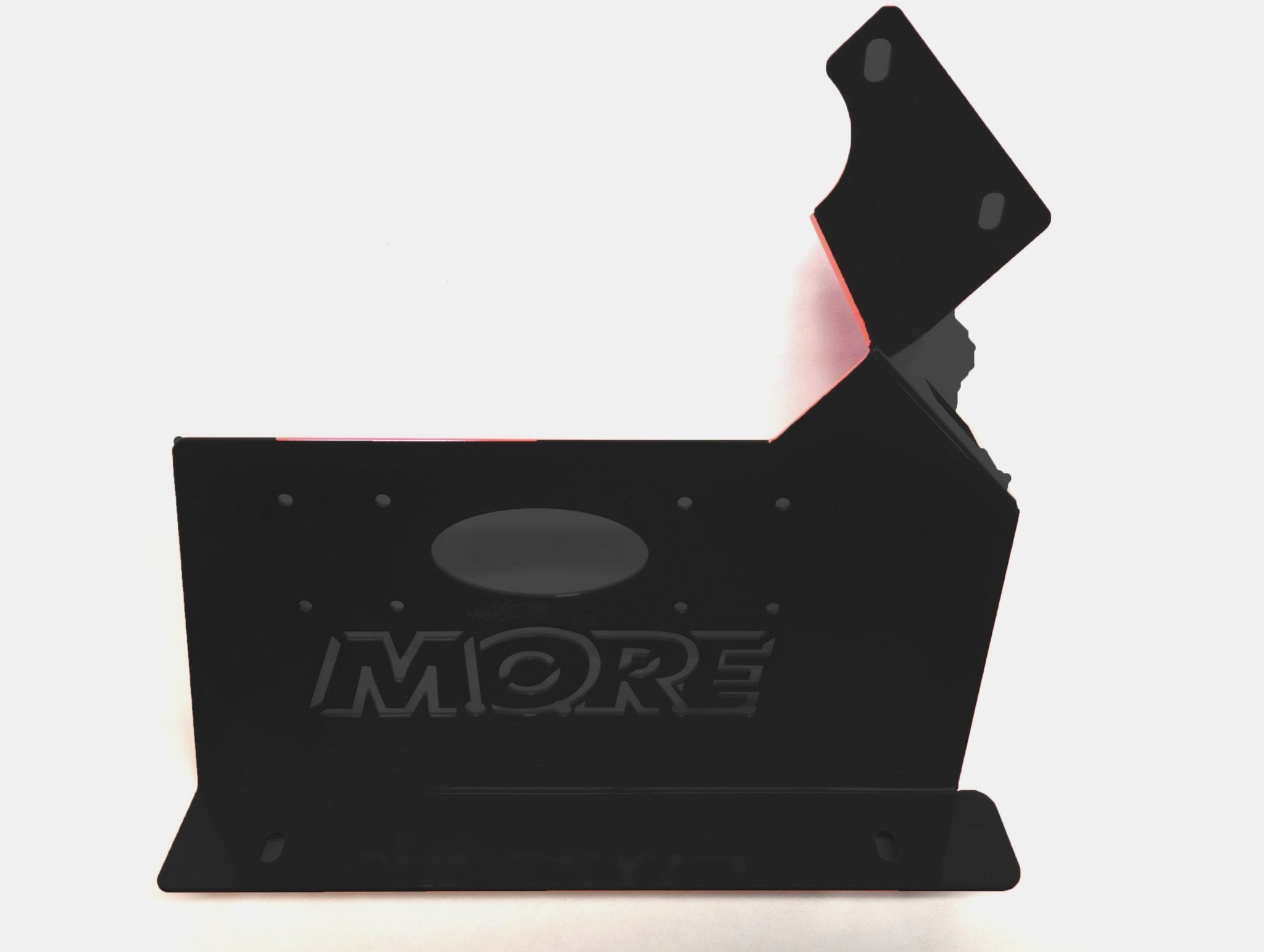 Black metal air compressor mounting bracket for Jeep Wrangler JL 4-door 2018-present