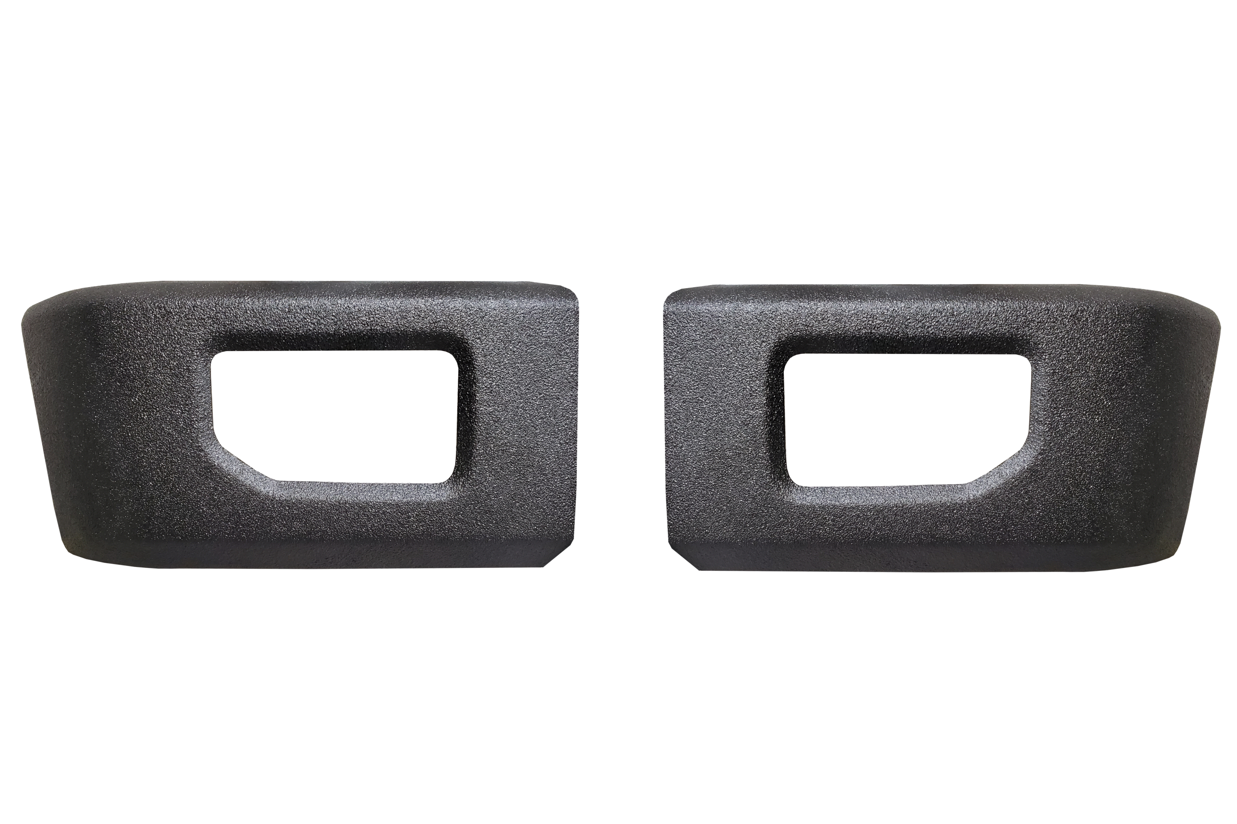 Armor Coated 2015-2017 Side Cover F-150 Front BumperShellz with fog lamps