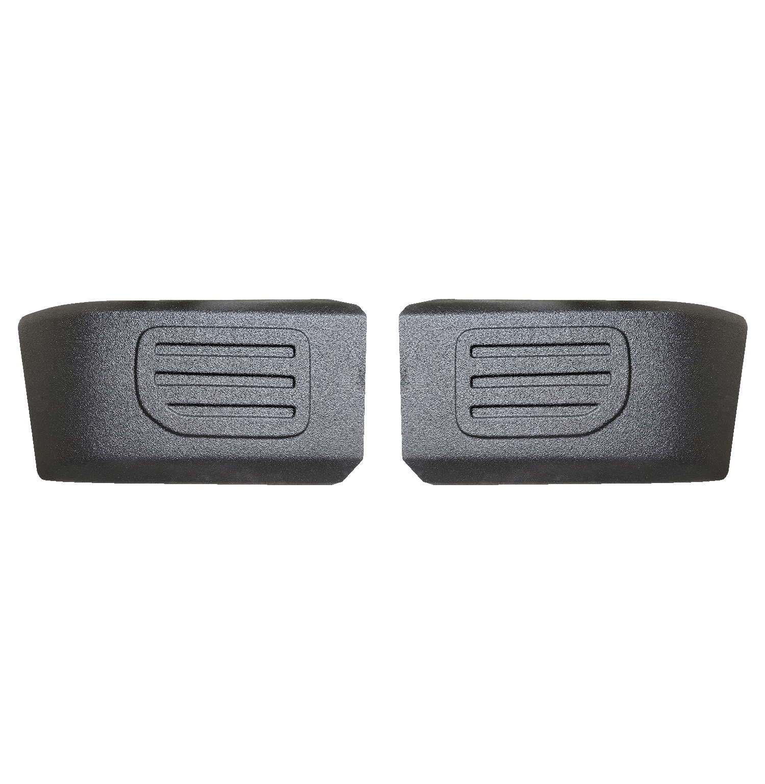 Armor coated 2015-2017 Side Cover F-150 Front BumperShellz filled in fog lamps