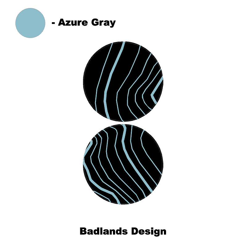 1966 Topographic Shifter Plate (Printed Series + Acrylic) - 2021+ Bronco