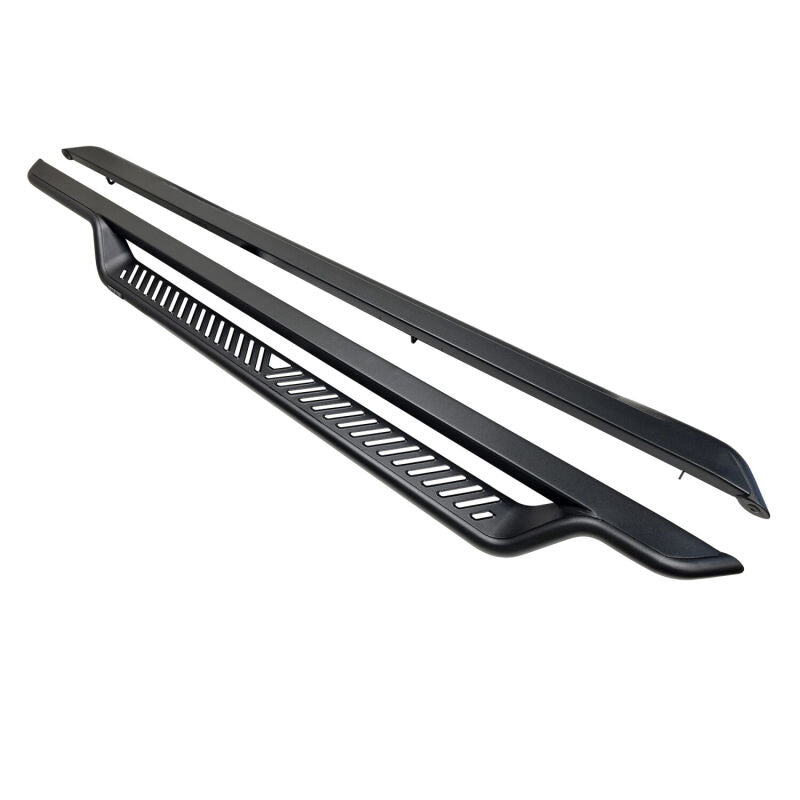 Westin Outlaw Drop Running Boards, CrewMax, Textured Black, fits Toyota Tundra