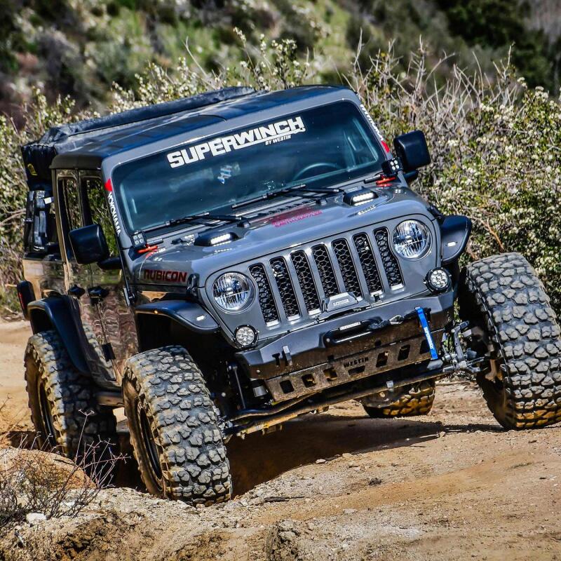 Westin LED Hood Scoops, Textured Black, fits Jeep Wrangler