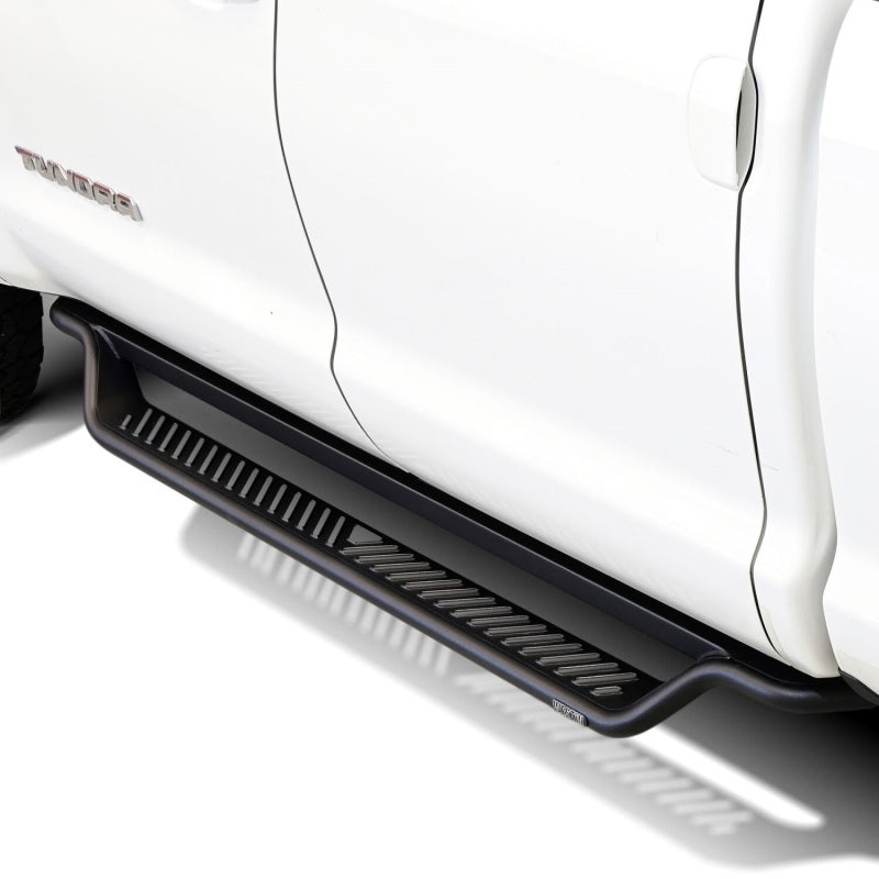 Westin Outlaw Drop Running Boards, Double Cab, Textured Black, fits Toyota Tundra