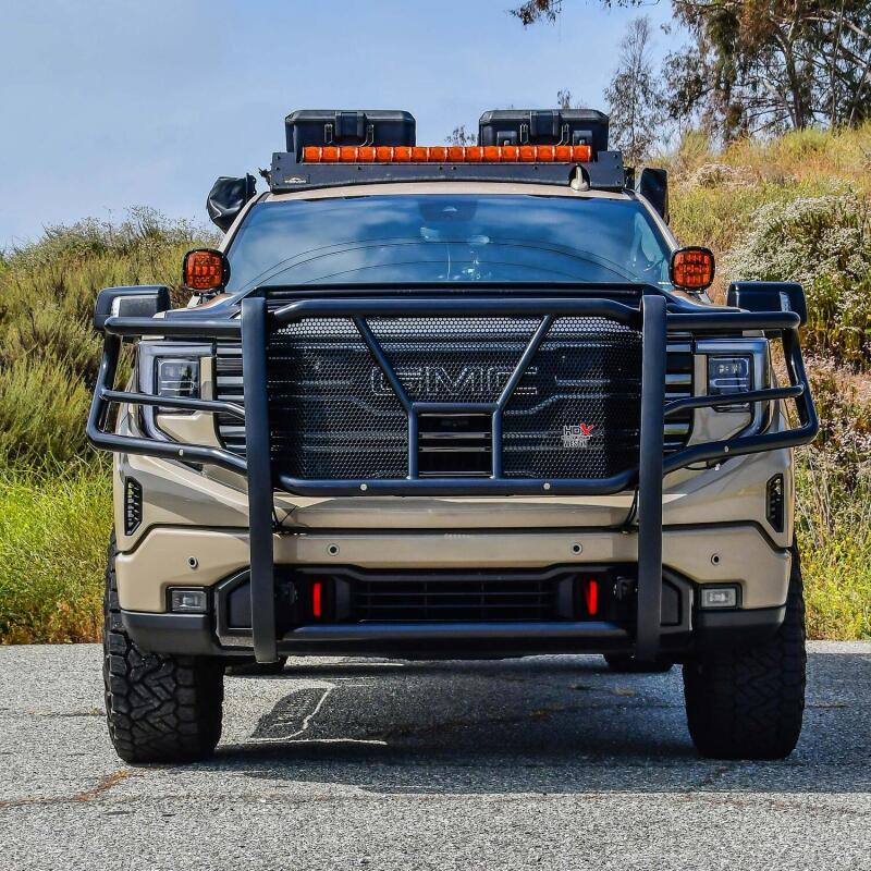 Westin HDX Grille Guard, One-Piece, fits GMC Sierra 1500