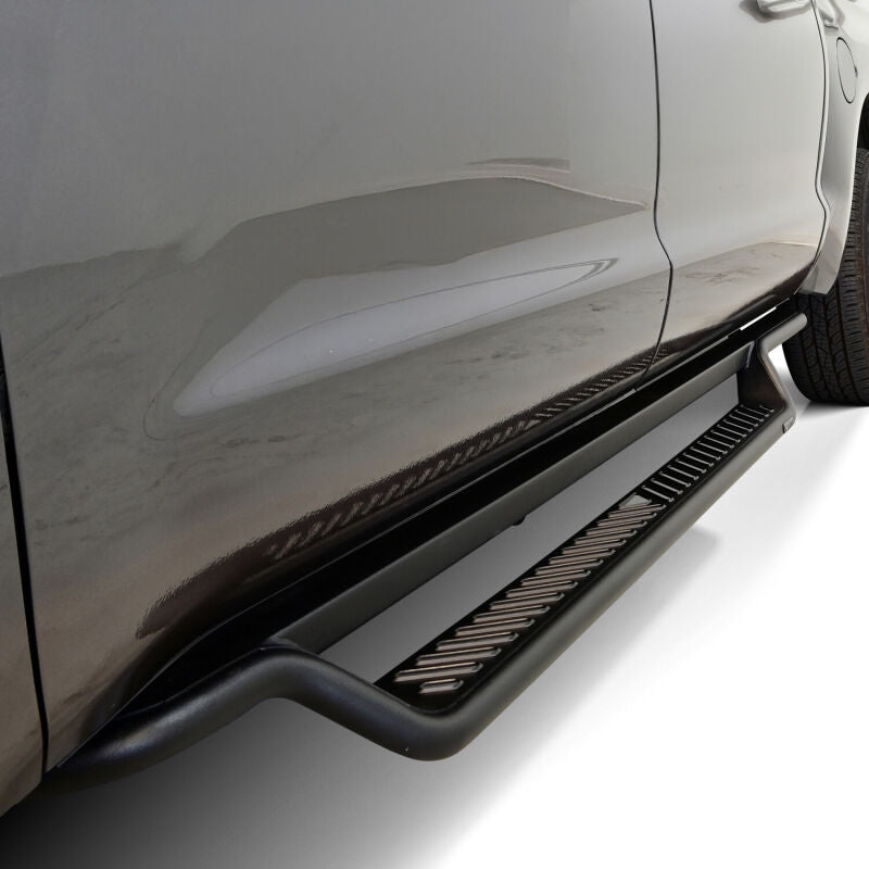 Westin Outlaw Drop Running Boards, CrewMax, Textured Black, fits Toyota Tundra