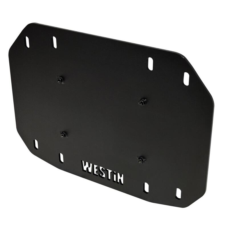 Westin Spare Tire Mount Delete Plate, fits Jeep Wrangler