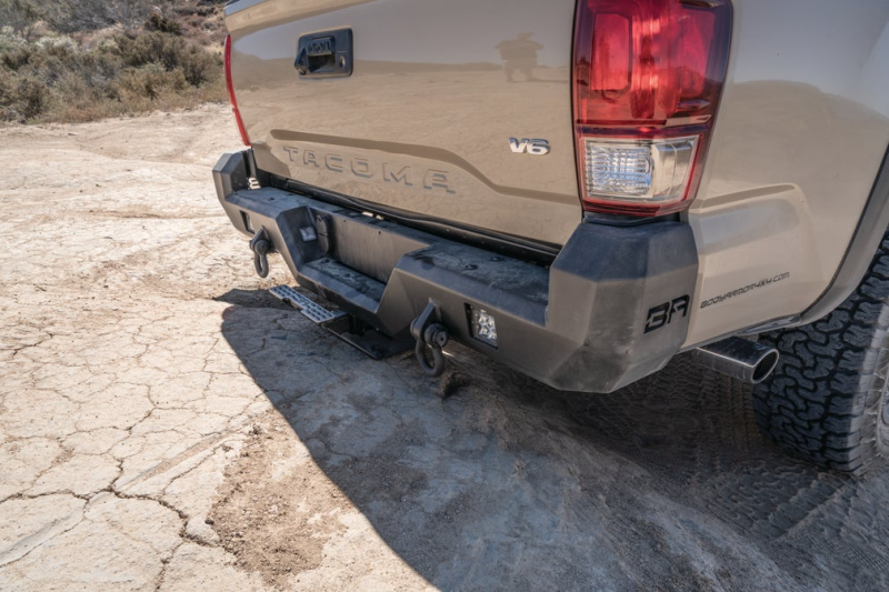 Body Armor 4x4 Pro Series Rear Bumper, fits Toyota Tacoma