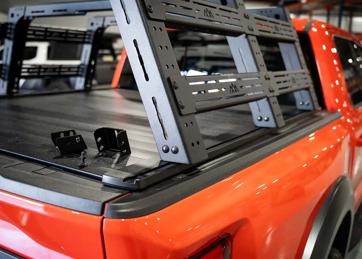 backwoods-retractable-bed-cover-truck-bed-rack-mount-adapter - NVMOS