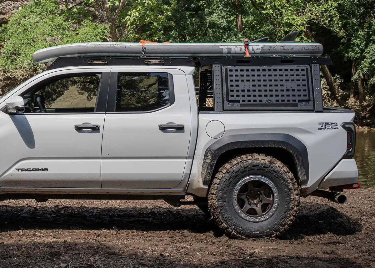 backwoods-tacoma-overland-bed-rack-in-use - NVMOS