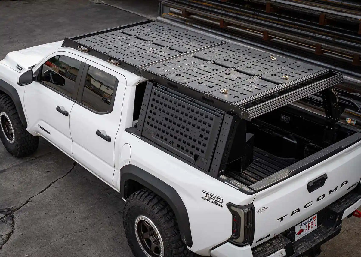 backwoods-toyota-tacoma-overland-bed-rack-top - NVMOS