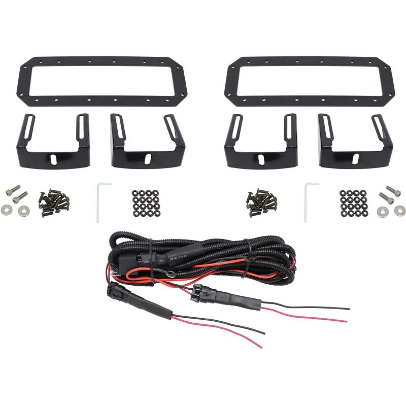 Westin HDX Flush Mount B-FORCE LED Light Kit, 10 in. (Set of 2)