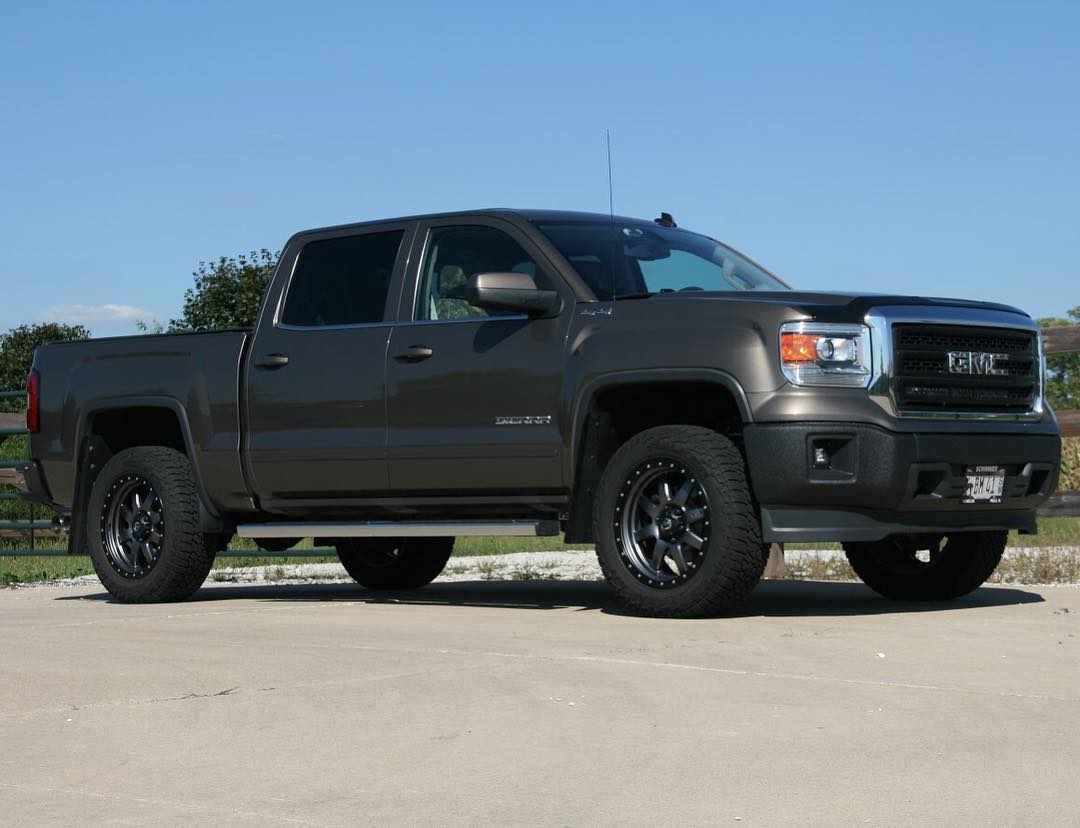 2014-2015 GMC Sierra 1500 Front BumperShellz - Chrome Delete Overlays