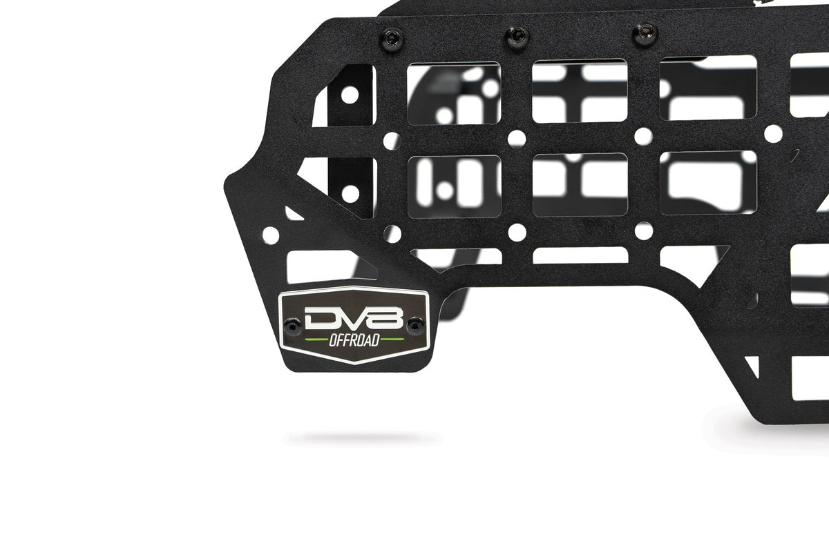 DV8 Offroad center console molle panels and bridge for 2021-2026 Ford Bronco
