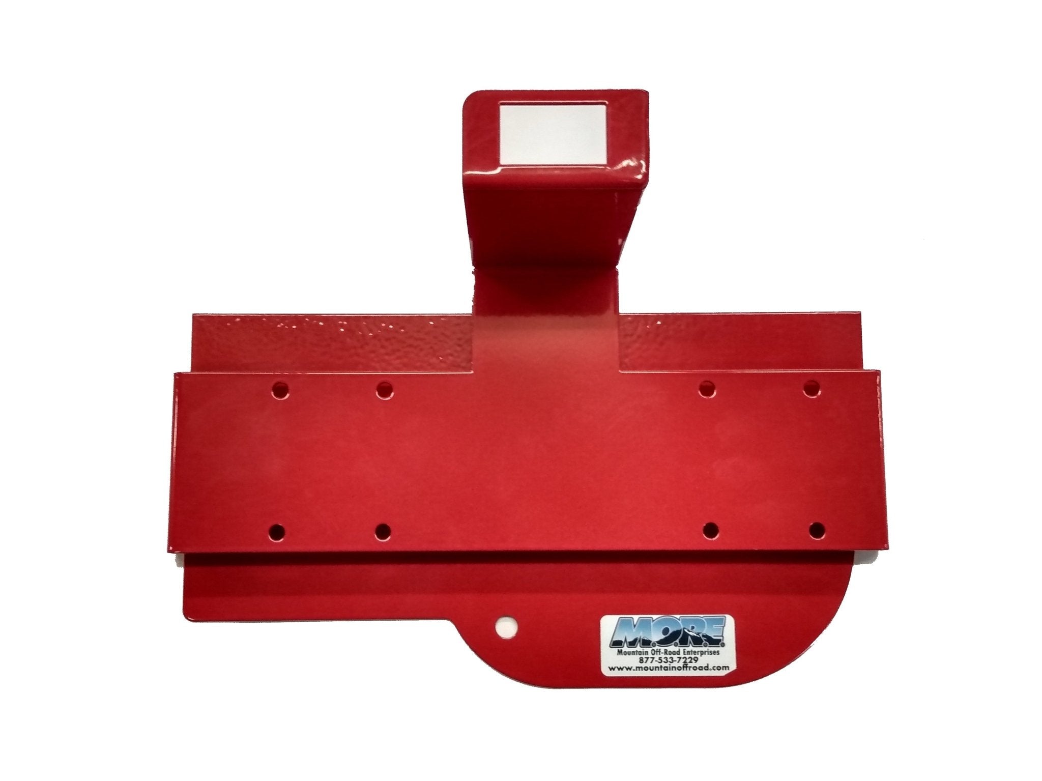 Red ARB mounting bracket for Jeep Gladiator JT, compatible with ARB twin air compressor.