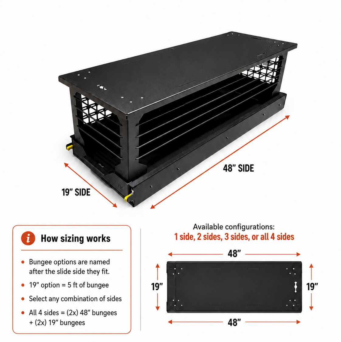 CTS Pro bungee length options