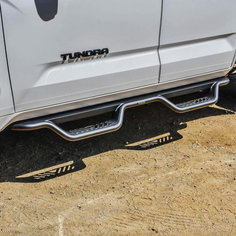 Westin Outlaw Drop Nerf Step Bars, Double Cab, fits Toyota Tundra