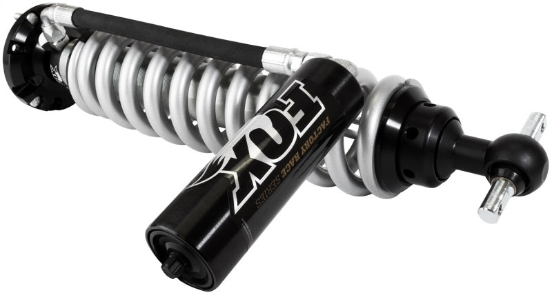 FOX 2.5 Factory Race Series Front Coilover Reservoir Set (4-6.5 in. Lift), fits Chevy Silverado 1500
