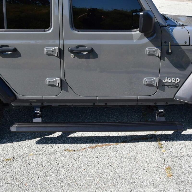 Westin Pro-e Electric Running Boards, Unlimited 4-Door, fits Jeep Wrangler