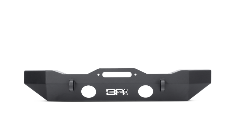 Body Armor 4x4 Mid-Stubby Front Winch Bumper, fits Jeep Wrangler