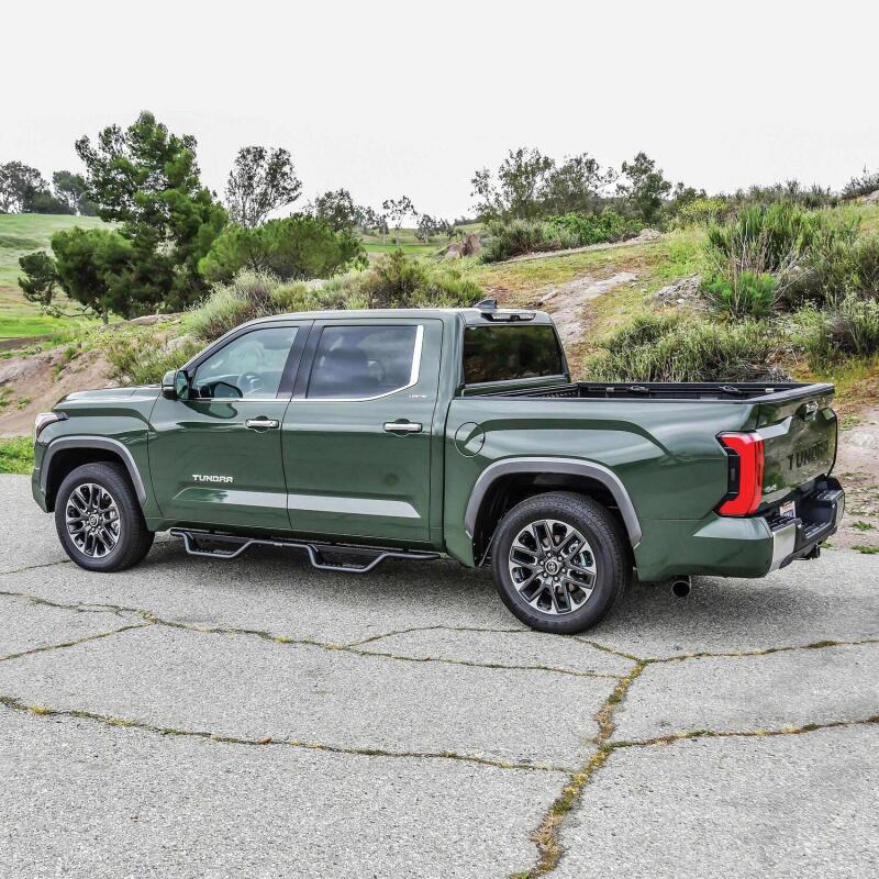 Westin Outlaw Drop Nerf Step Bars, CrewMax, fits Toyota Tundra