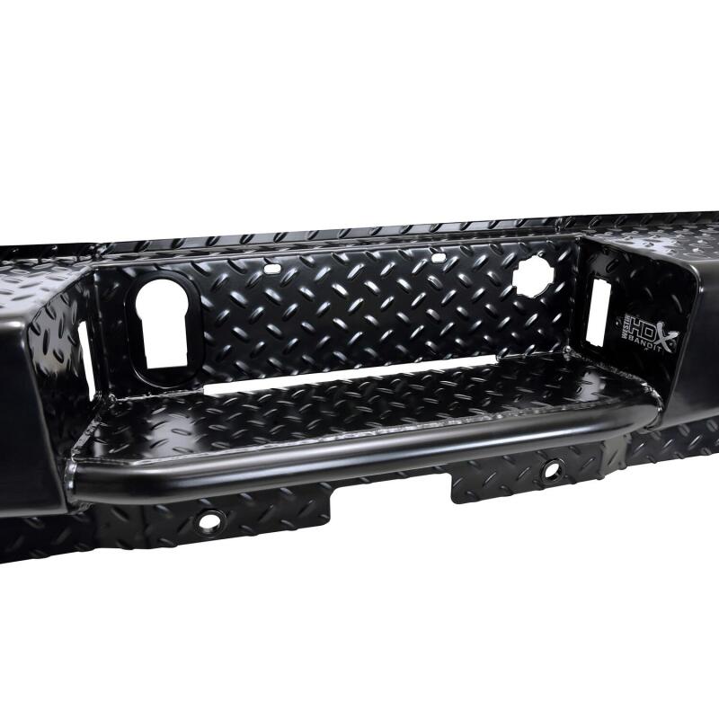 Westin HDX Bandit Rear Bumper, Black, fits Chevy Silverado 1500