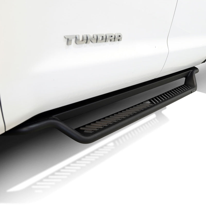 Westin Outlaw Drop Running Boards, Double Cab, Textured Black, fits Toyota Tundra