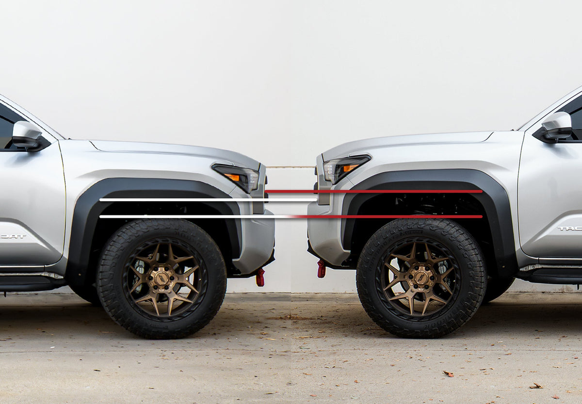 STILLEN 1.5 inch lift spacers for 2024+ Toyota Tacoma