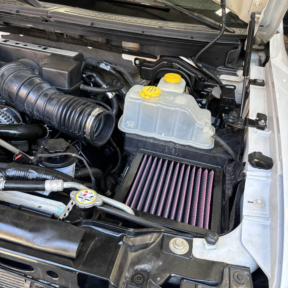 STOCK REPLACEMENT FILTER & HIGH FLOW FENDER INLET FOR 2011-2014 Ford F-150 3.5L ECOBOOST, 3.7L, 5.0L, 6.2L, 2010-2014 FORD RAPTOR 6.2L