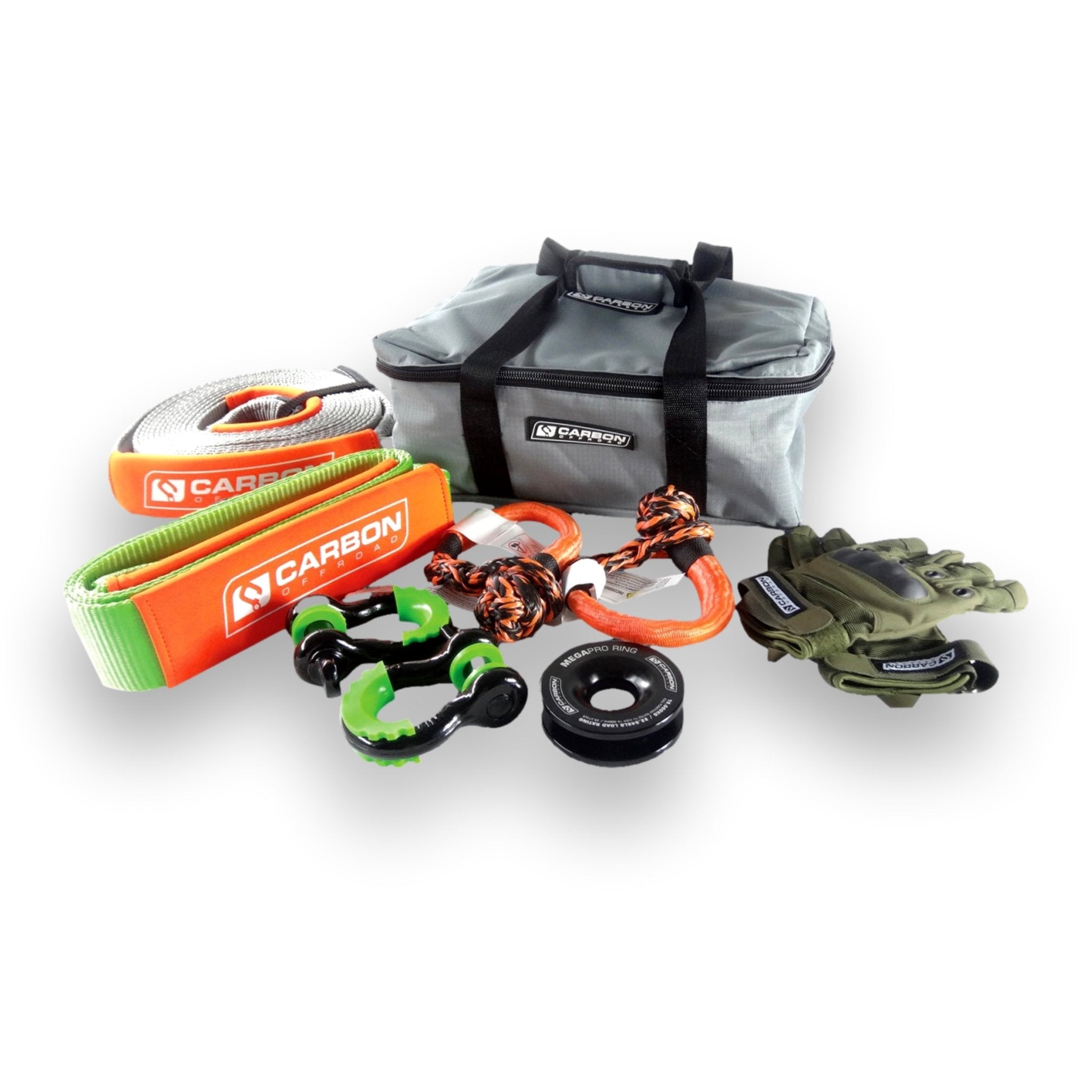 carbon-offroad-essential-snatch-and-winch-4x4-recovery-kit-6734912 - NVMOS
