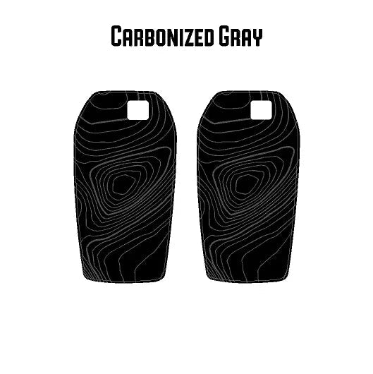 StickerFab Topographic Key Fob Overlays - 2024+ Tacoma / 2025+ 4Runner