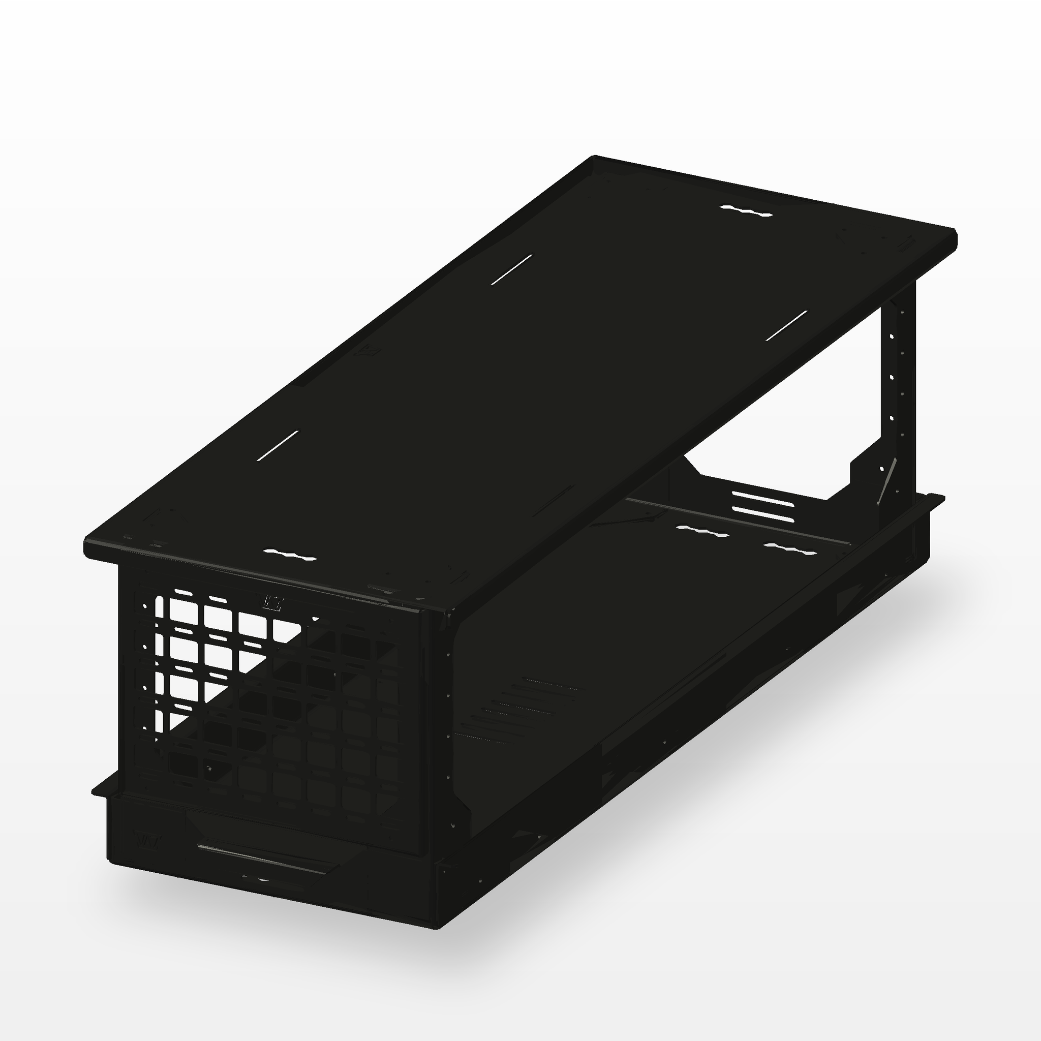 Cargo Tray System Pro - Molle Panel (End, 16" Legs)