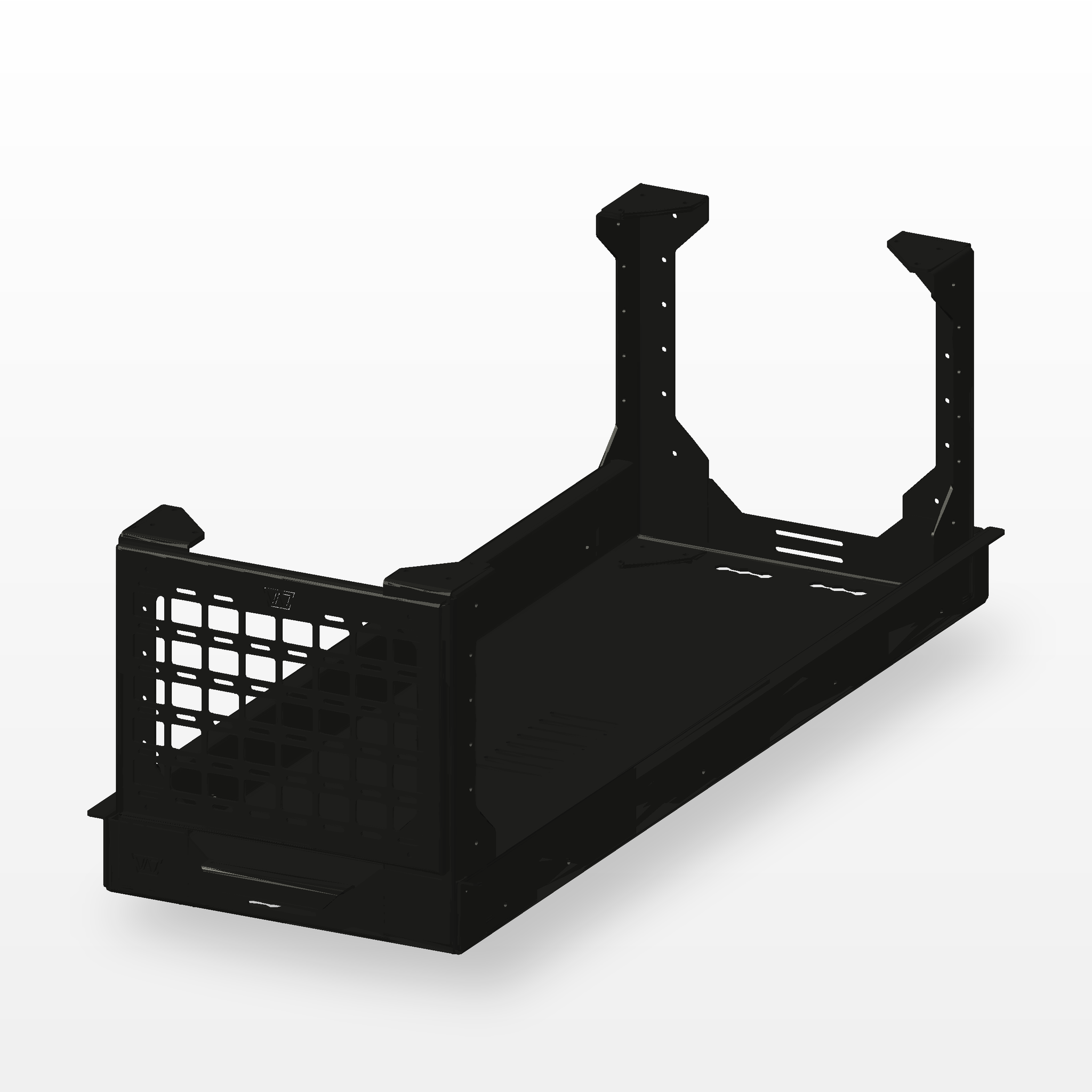 Cargo Tray System Pro - Molle Panel (End, 16" Legs)