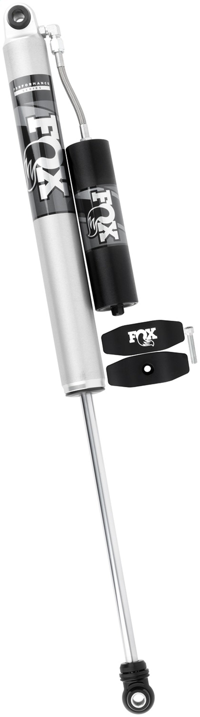 FOX 2.0 Performance Series Remote Reservoir Rear Shock (1.5-3.5 in. Lift), fits Ford F-250/F-350 Super Duty