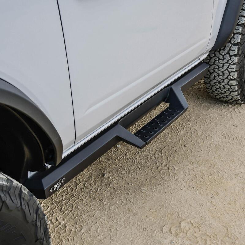 Westin HDX Drop Nerf Step Bars, 2-Door, fits Ford Bronco