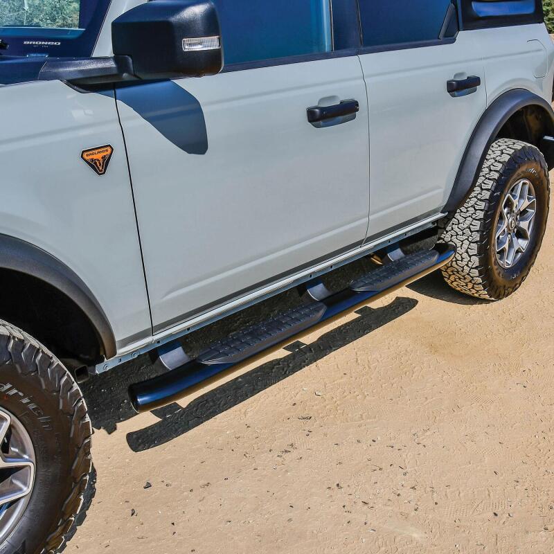 Westin PRO TRAXX 5 Oval Nerf Step Bars, 4-Door, fits Ford Bronco
