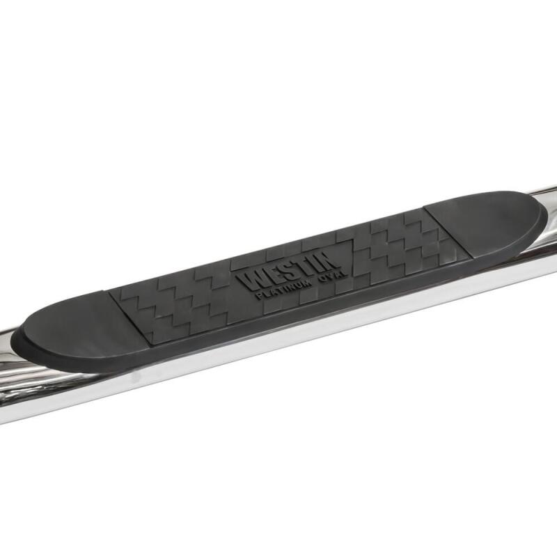 Westin Platinum 4 Oval Nerf Step Bars, Extended Cab, fits Chevy Silverado 1500