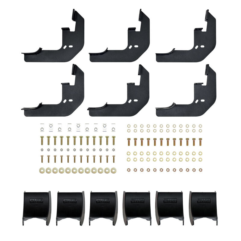 Westin AT6 Running Boards, Crew Cab, Textured Black, fits Chevy Colorado