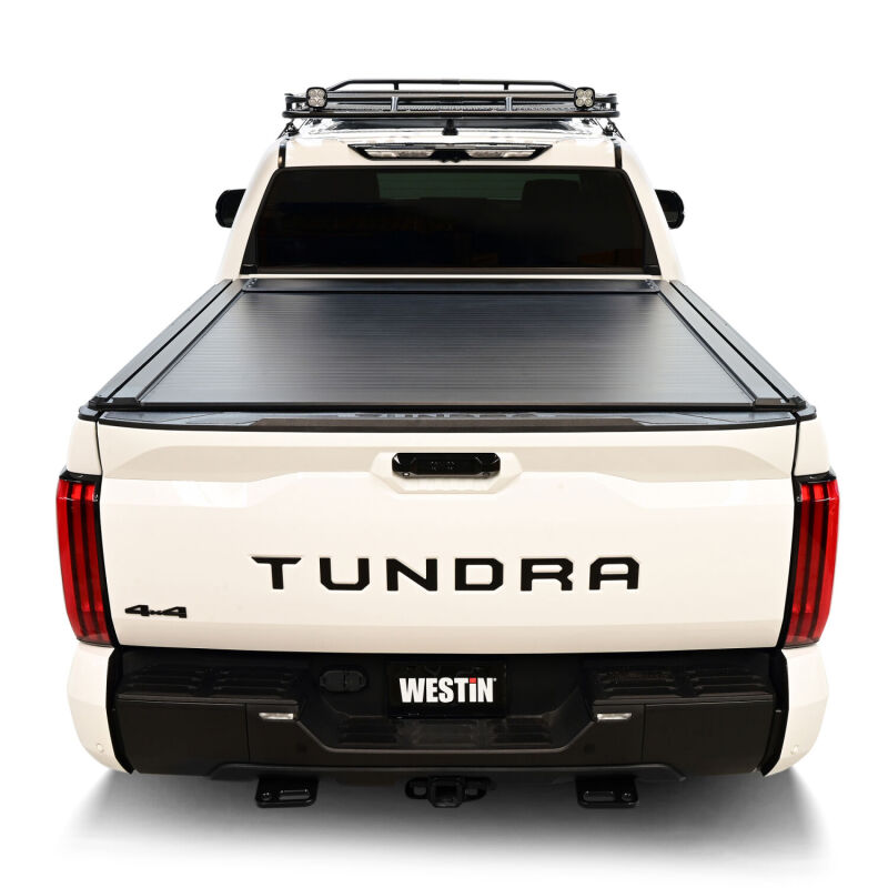 Westin Manual Retractable Tonneau Cover, 5.5 ft. Bed, fits Toyota Tundra