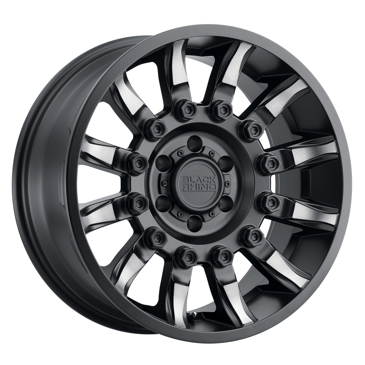 Black Rhino Mission Wheel - Matte Black w/ Machined Tint