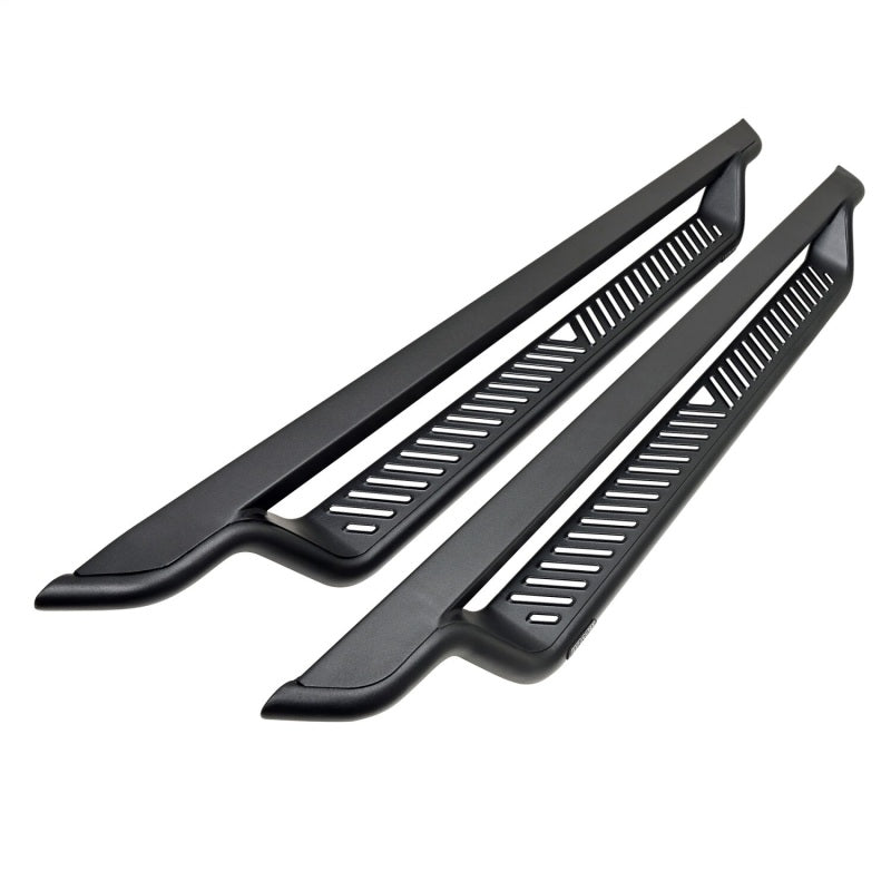 Westin Outlaw Drop Running Boards, Double Cab, Textured Black, fits Toyota Tundra
