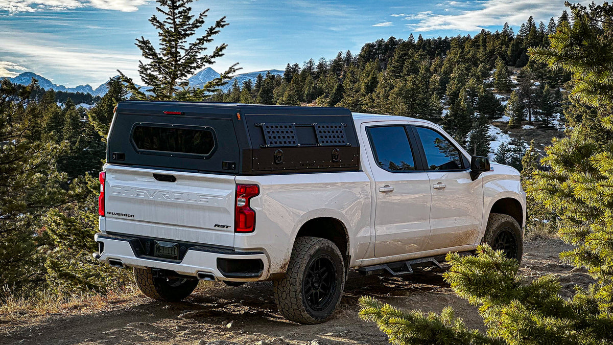Dirtbox Overland Gull Wing Truck Bed Topper for Chevy Colorado, GMC Canyon, Silverado and Sierra