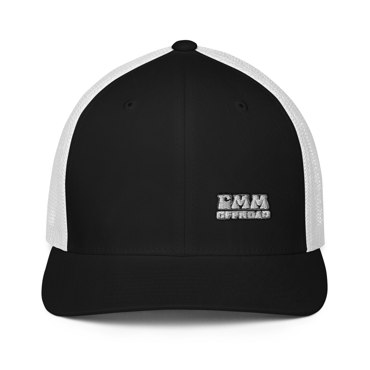 closed-back-trucker-cap-black-white-front-65d7e3106662e - NVMOS