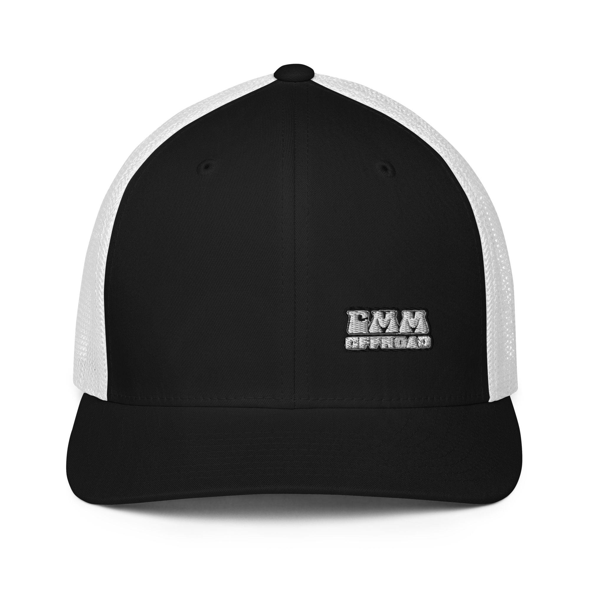closed-back-trucker-cap-black-white-front-65d7e3106662e - NVMOS