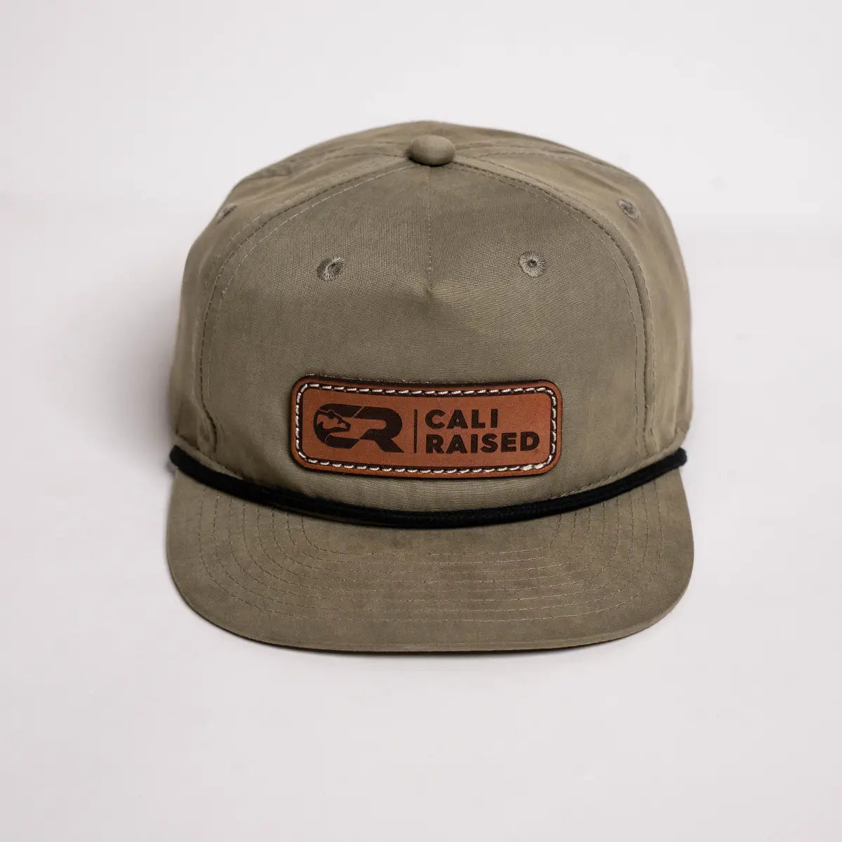 Cali Raised soft-structured 5 panel rope hat, universal fit