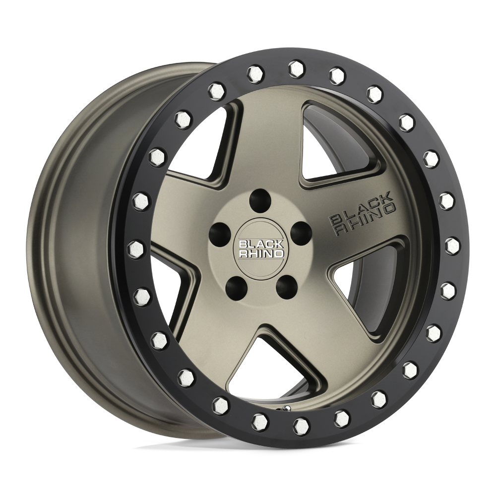 Black Rhino Crawler Wheel - Matte Bronze w/ Black Ring