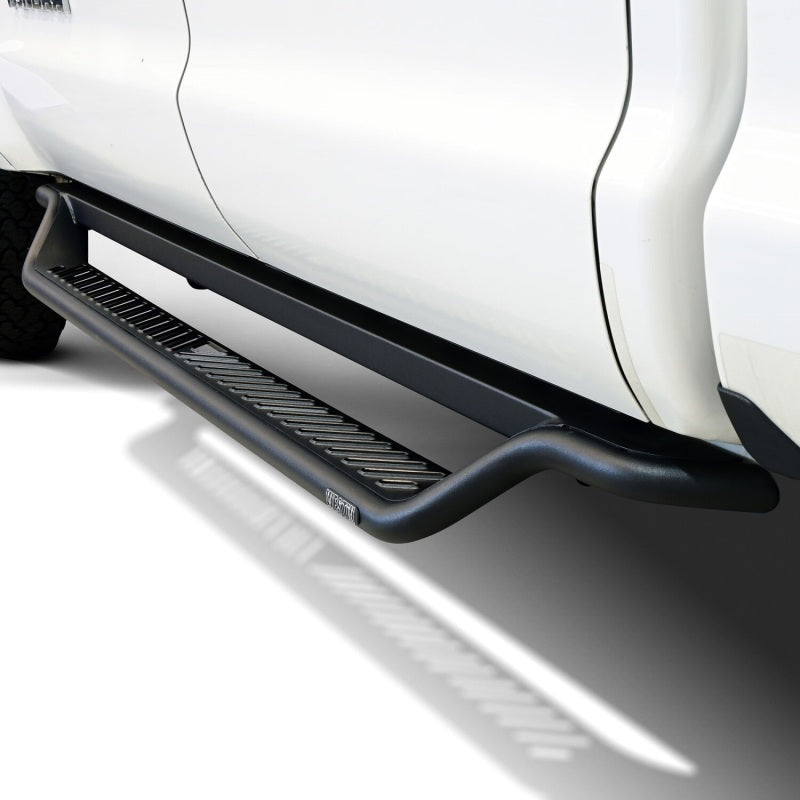 Westin Outlaw Drop Running Boards, Double Cab, Textured Black, fits Toyota Tundra