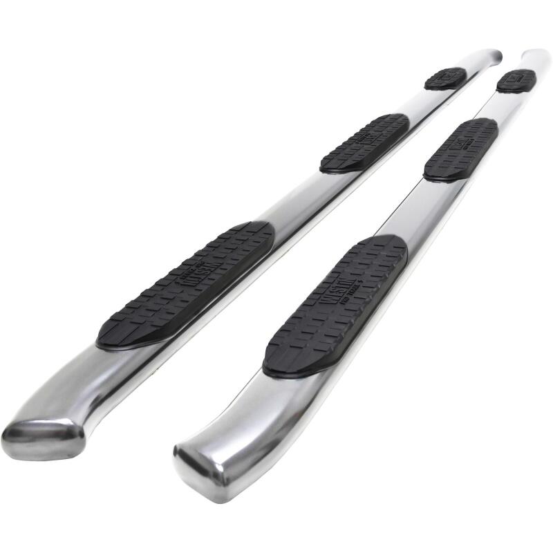 Westin PRO TRAXX 5 Oval Wheel-to-Wheel Nerf Step Bars, Crew Cab, 8 ft. Bed, fits Chevy Silverado HD 2500/3500