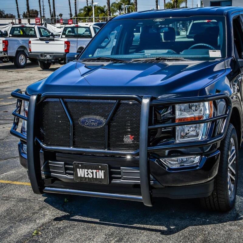 Westin HDX Grille Guard, Without Camera, fits Ford F-150